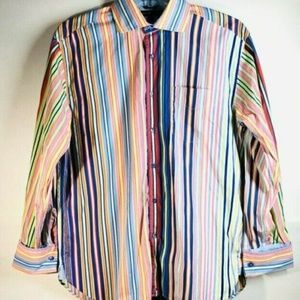 Tommy Hilfiger Multicolored Stripes Long Sleeve Bu